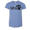 3413Y Youth Extra Soft Tri-blend Tee Thumbnail